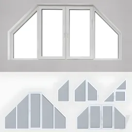 A set of plastic windows 3